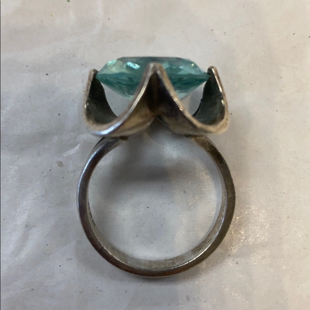 Sterling Silver Apatite Ring - image 3